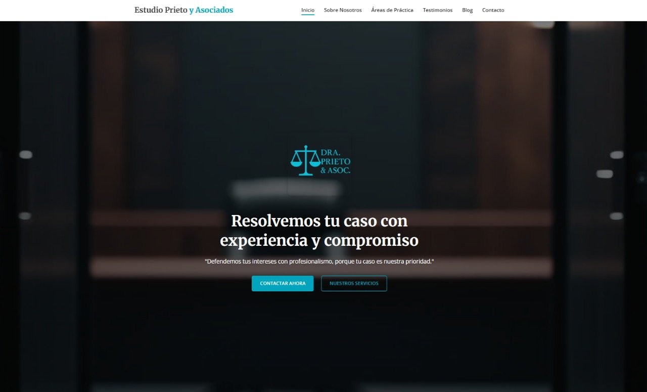 Página Web Estudio Jurídico